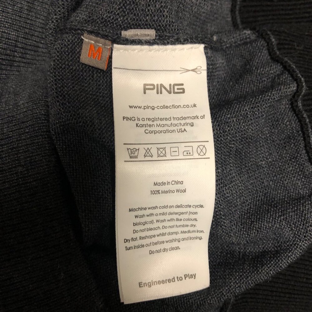 Ping Sensorwarm Partial Zip Pullover Sweater Mens… - image 4